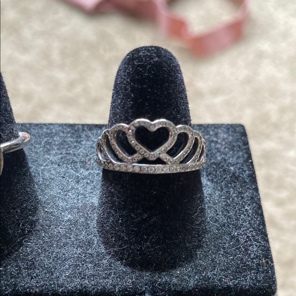 Pandora Silver Intricate Pattern Ring